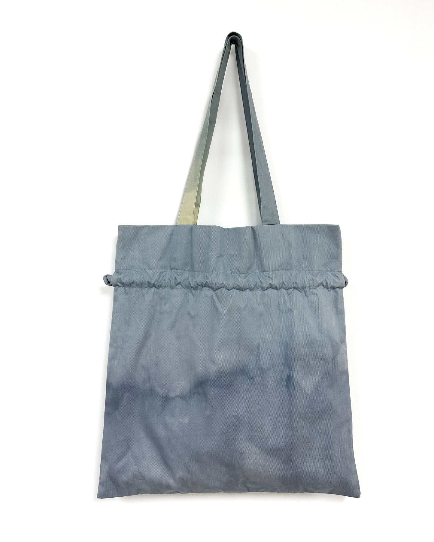 Lapis Lazuli 草木染め巾着バッグ